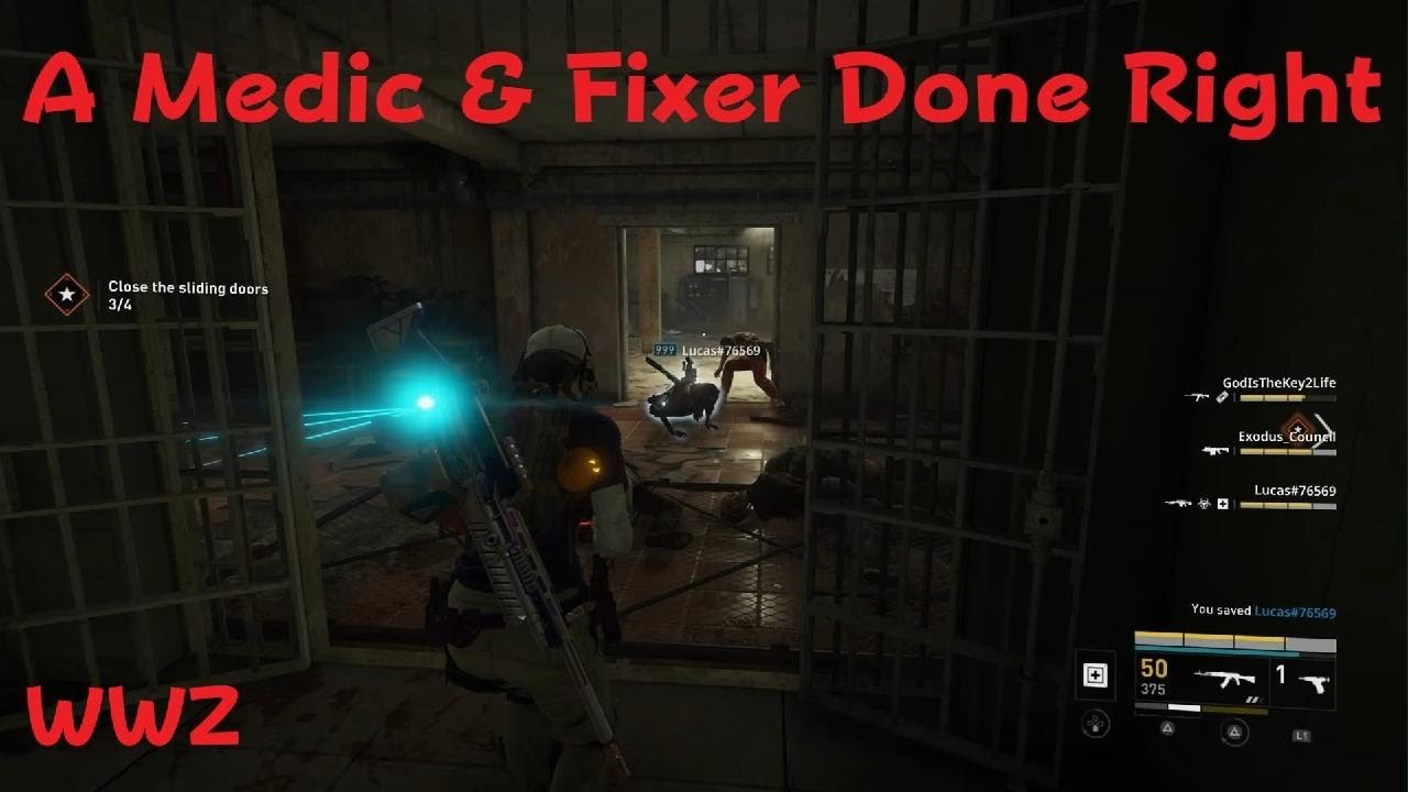 World War Z Aftermath A Medic & Fixer Class Done Right