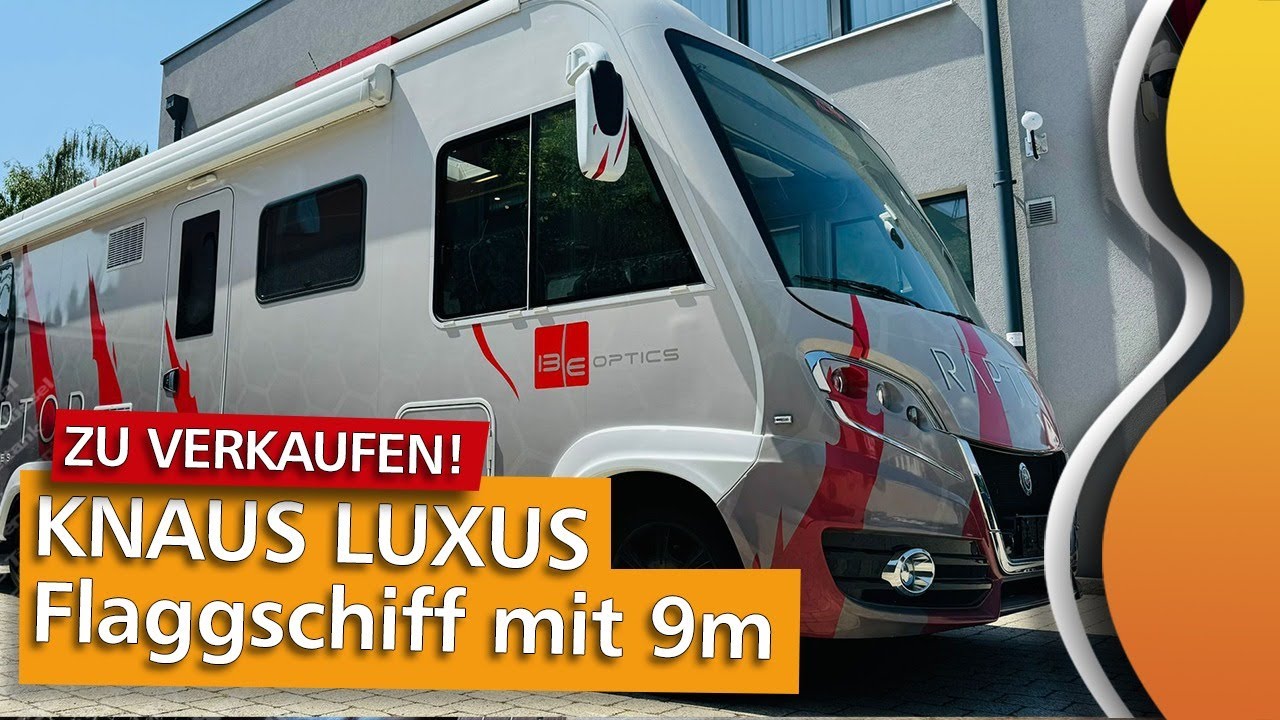 KNAUS SUN I 900 LEG ROOMTOUR | Luxus Wohnmobil mit Vollausstattung | Autark-Paket, Solar, Hubstützen