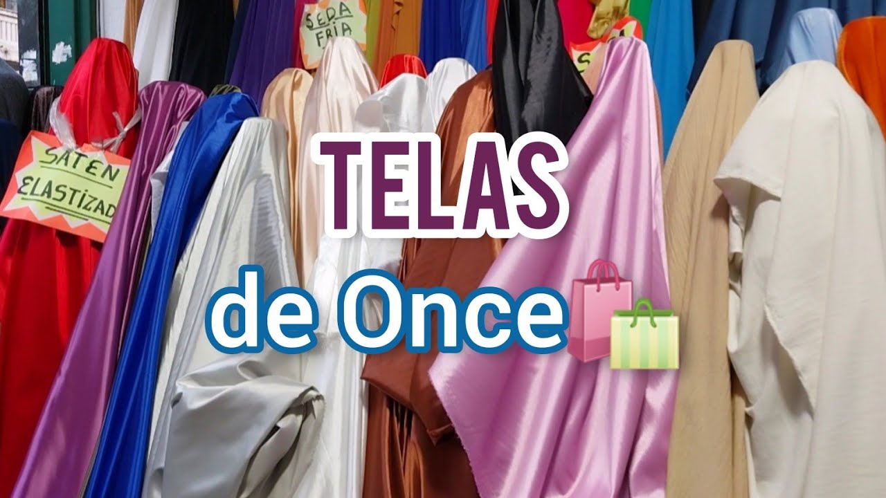 TELAS de ONCE 🤗 Polar Paño Tusor y muchas más 🛍