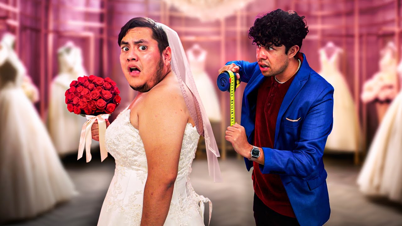 Hombres se casan con vestido de novia 👰