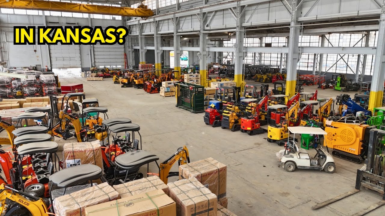 I Wasn’t Ready for This… A Massive Chinese Mini Equipment Auction in Kansas