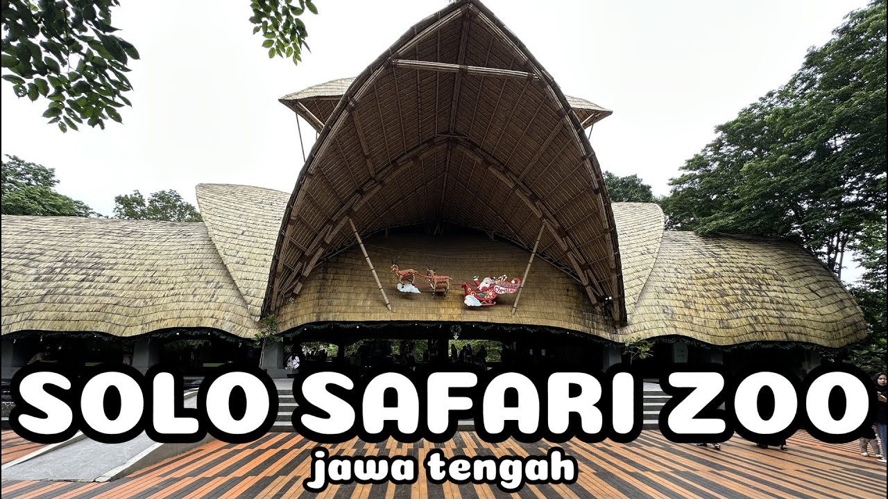 SOLO SAFARI ZOO | LIBURAN AKHIR TAHUN DI SOLO | WISATA KEBUN BINATANG DI SOLO - JAWA TENGAH