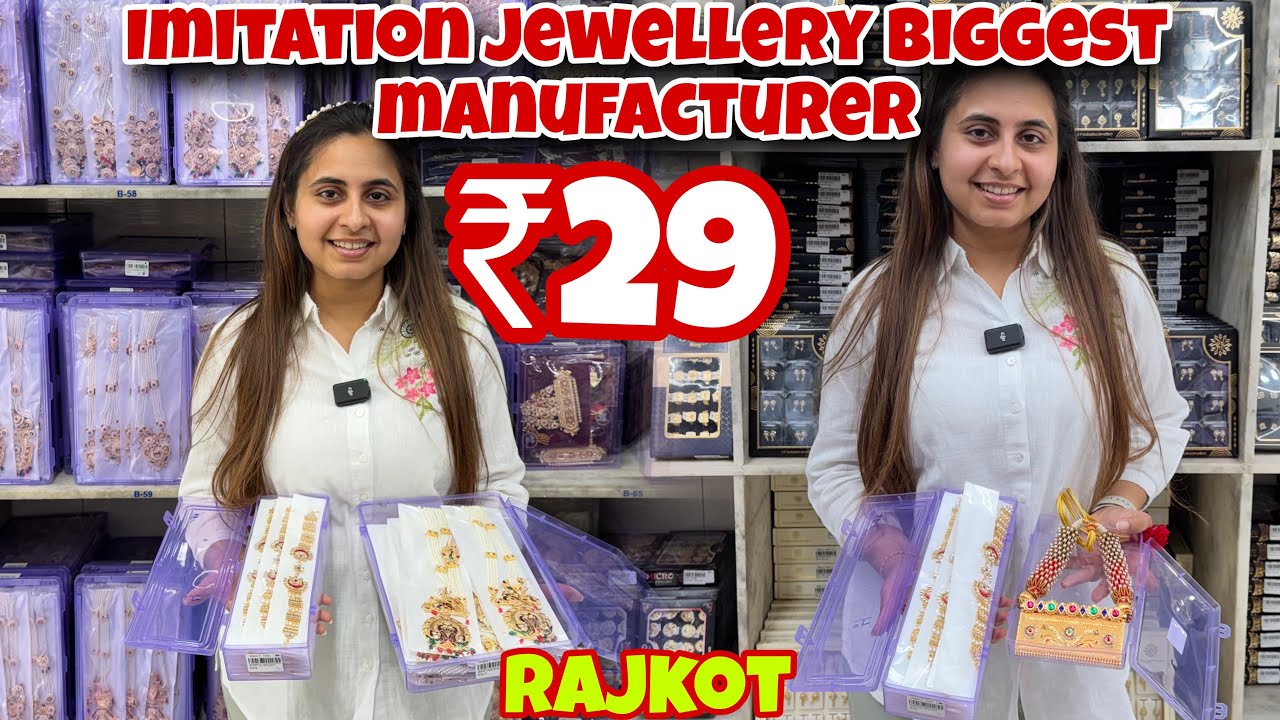 Imitation Jewellery Biggest Manufacturer Rajkot | Gold Plated Jewellery | Oxidised Jewellery 