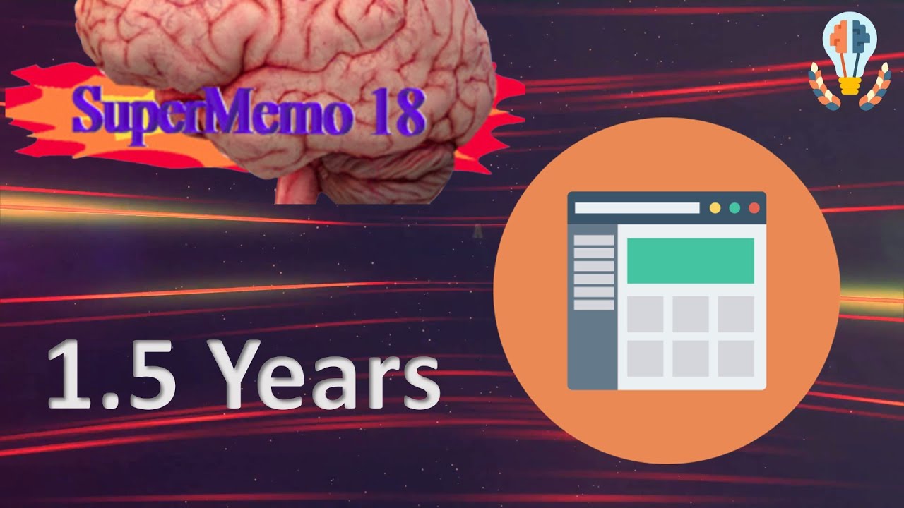 New Approach With Templates After 1.5 Years Using SuperMemo
