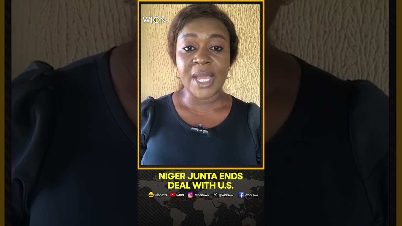 Niger Junta ends military deal with US | WION Shorts