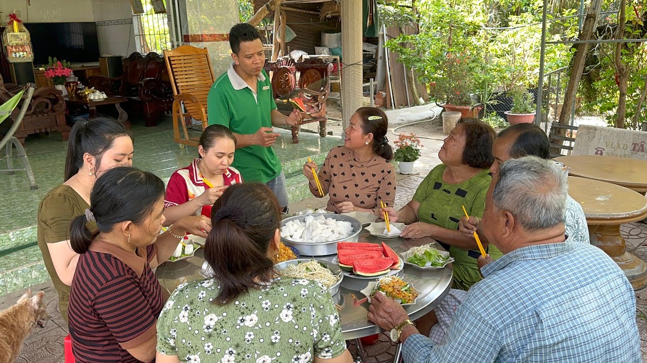 Lâu Rồi Mẹ Mới Làm Lại Bánh Mặn #1272 - Hai Sướng 