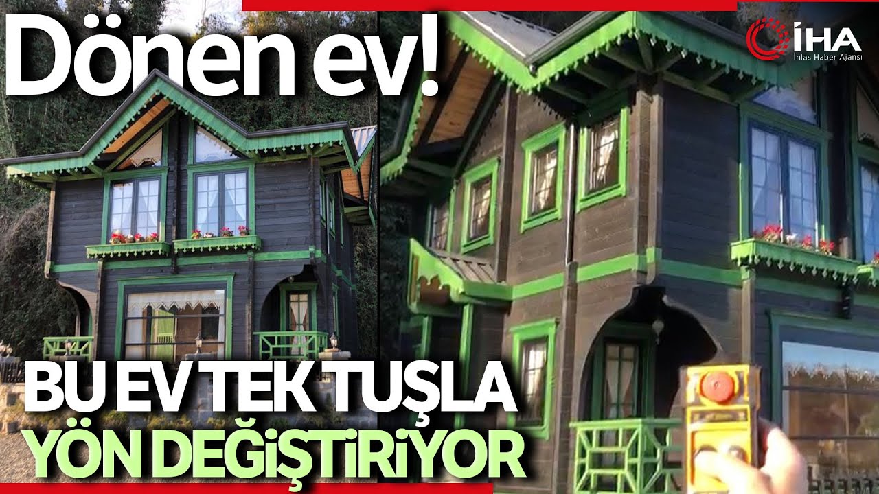 Yer Rize | Bu Ev Tek Tuşla 36 Derece Yön Değiştirebiliyor