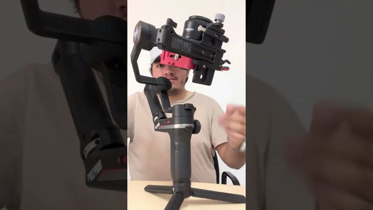 Como balancear GIMBAL para usarlo en VERTICAL  |  Zhiyun Weebill S