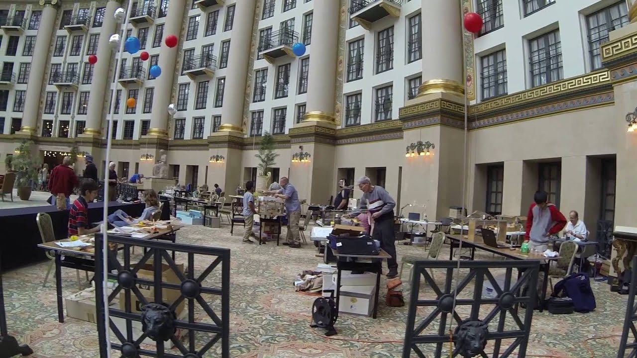 2016 West Baden Indoor Duration Free Flight Model Airplane Flying - Part 2
