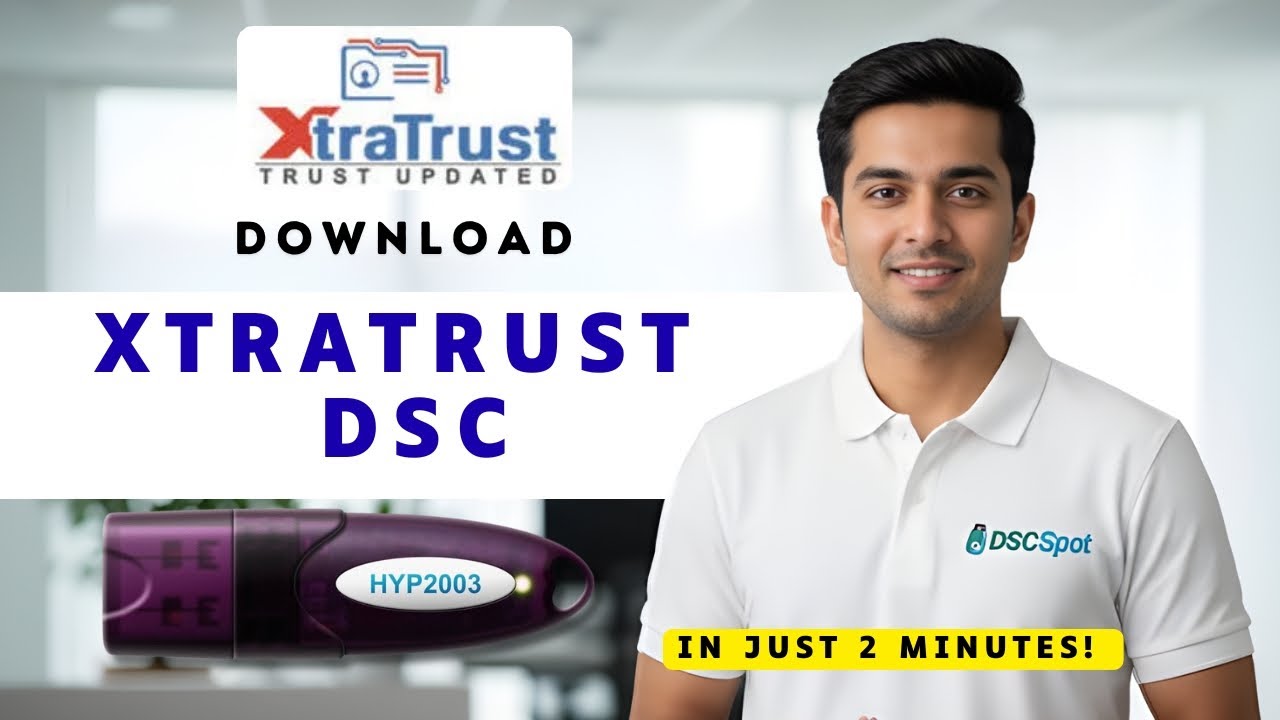 Download XtraTrust DSC in Just 2 Minutes! | सिर्फ 2 मिनट में XtraTrust DSC डाउनलोड करें! 2026