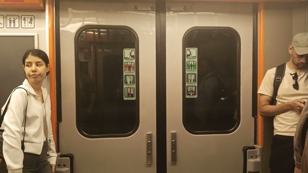 Istanbul Metro M1 ride from Yenikapi to Aksaray