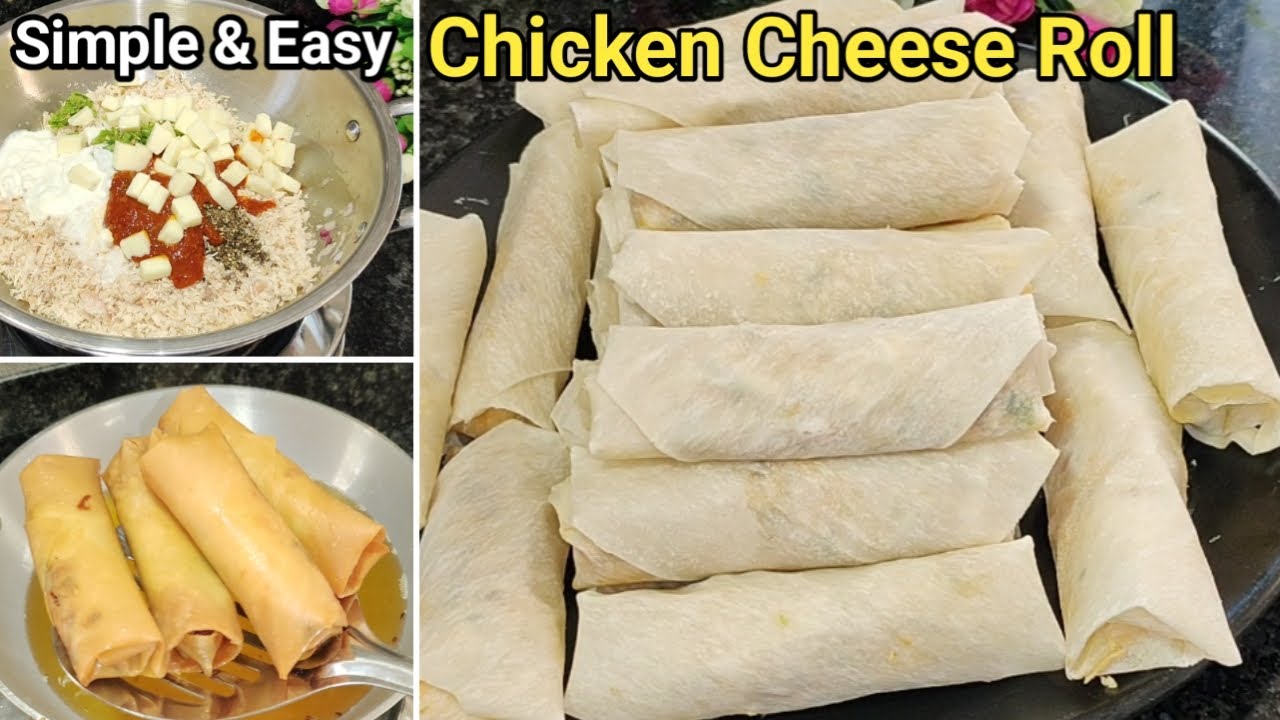 Ramzan Special New Chicken Cheese Roll l नये तरीके के चिकन रोल इफ्तार में जरूर बनाना