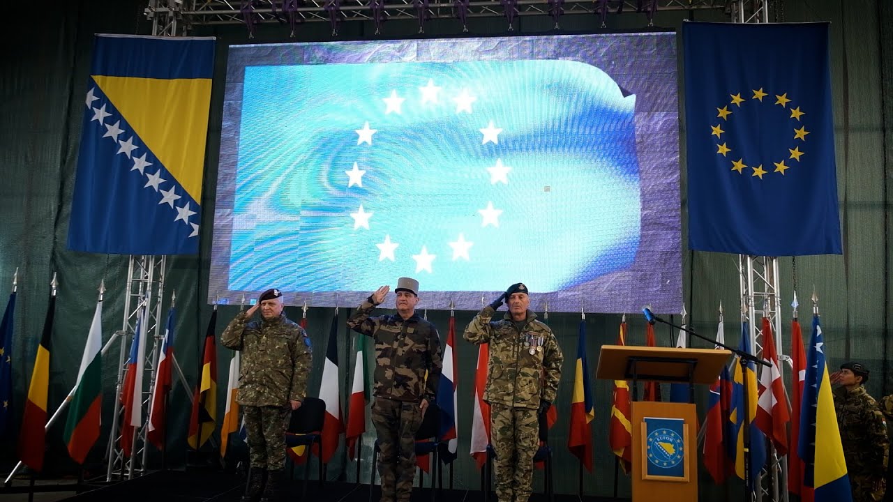 EUFOR Change of Command