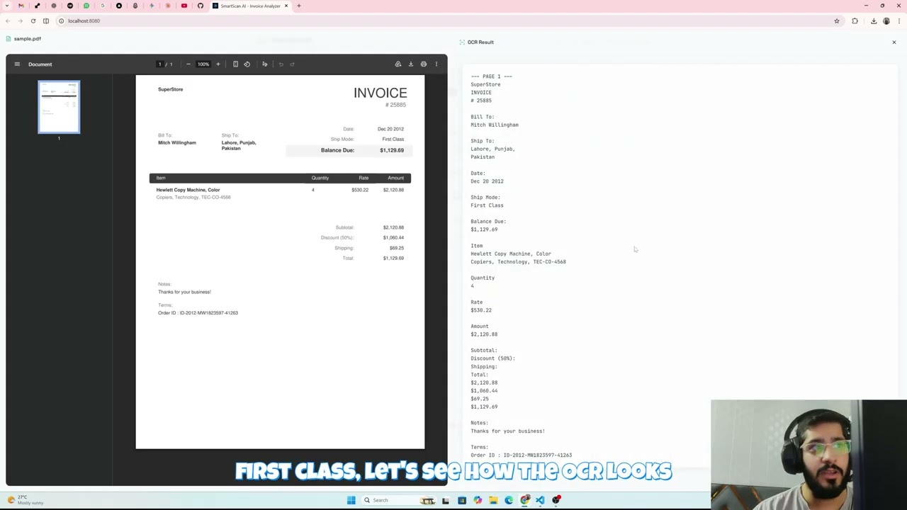 AI Invoice Data Extractor – PDF to Excel/CSV in Seconds (Gemini + OCR)