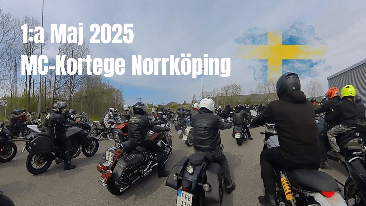 1:a Maj 2025 MC Kortege Norrköping - Complete round