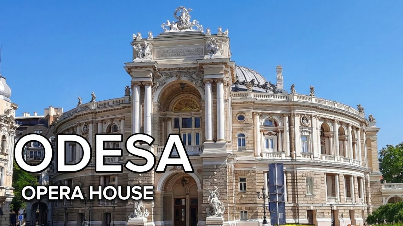Odessa City Center Walk | Opera House, Potemkin Stairs & Primorsky Boulevard