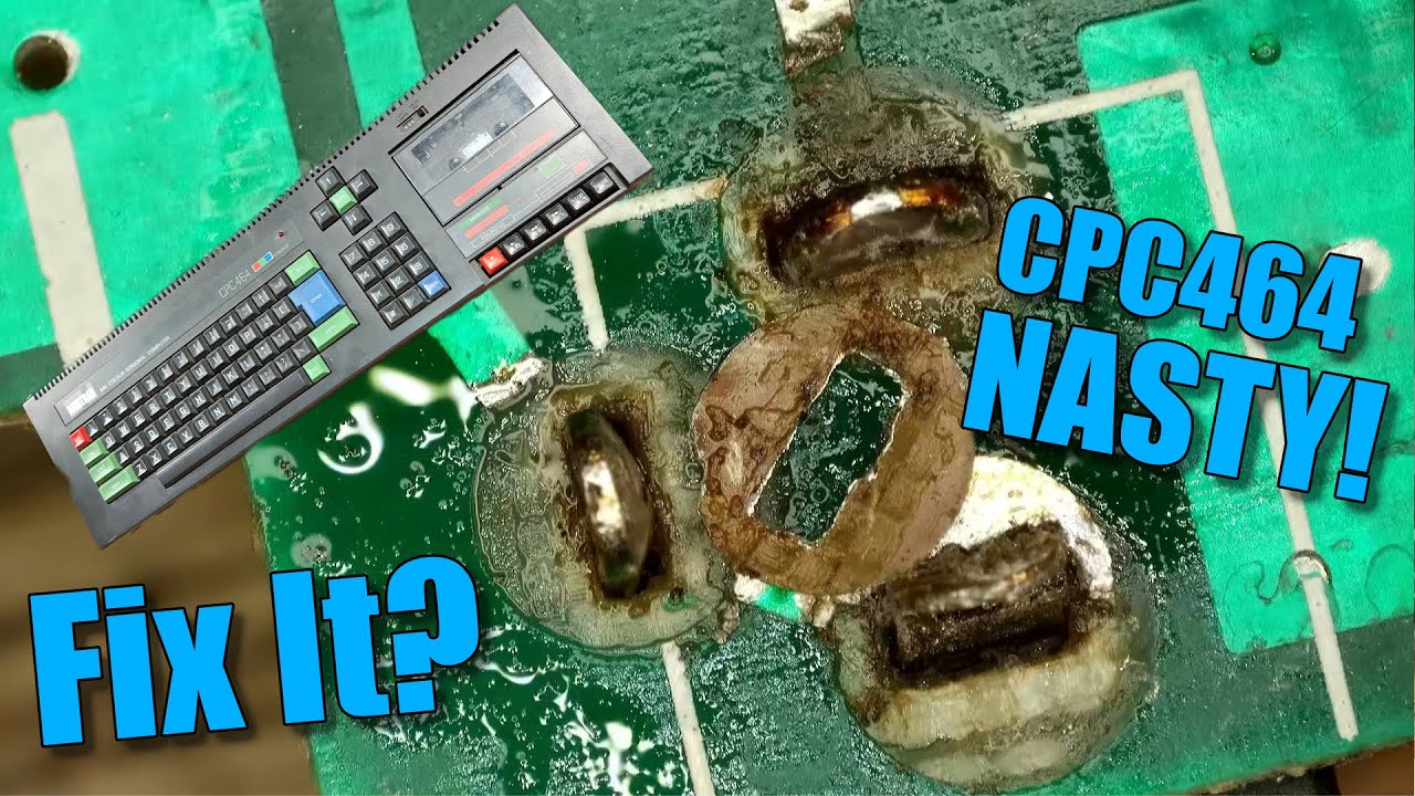 Someone Has Been Here Before Me! Amstrad CPC464 Repair