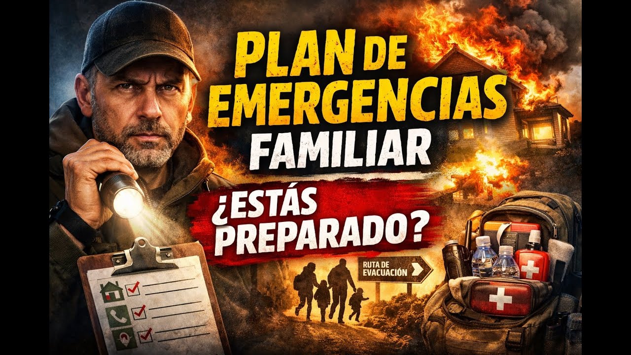 PLAN DE EMERGENCIA FAMILIAR| ¿ESTÁS PREPARADO?