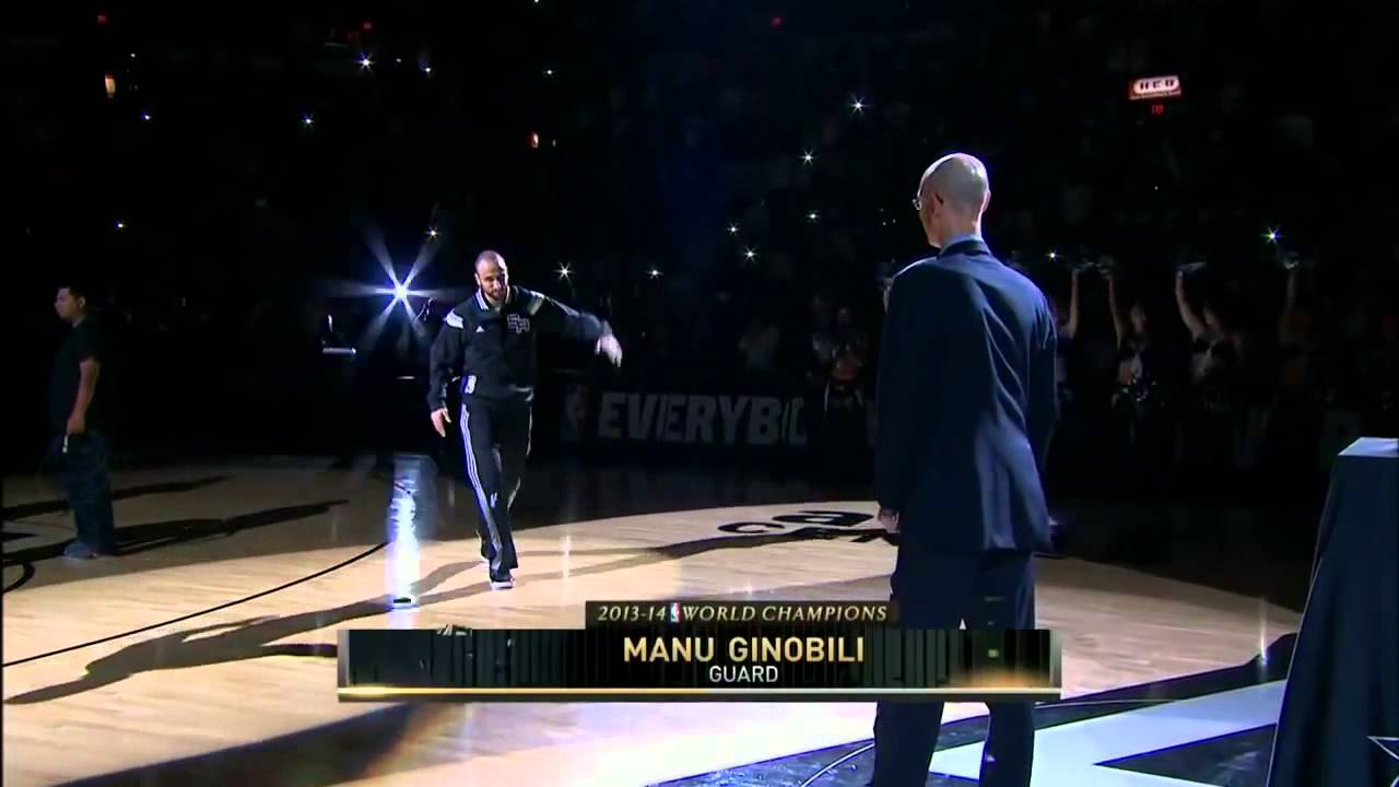 San Antonio Spurs Ring Ceremony