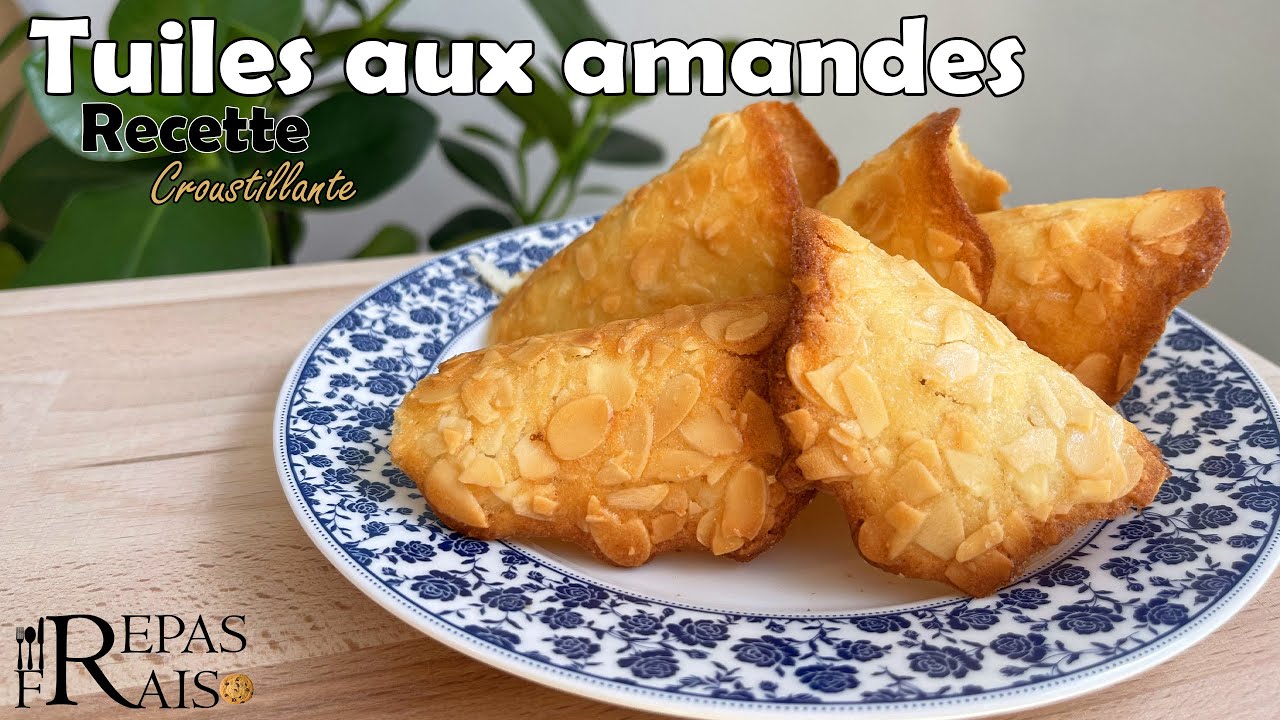 Tuiles aux amandes - Recette facile 100% réussie