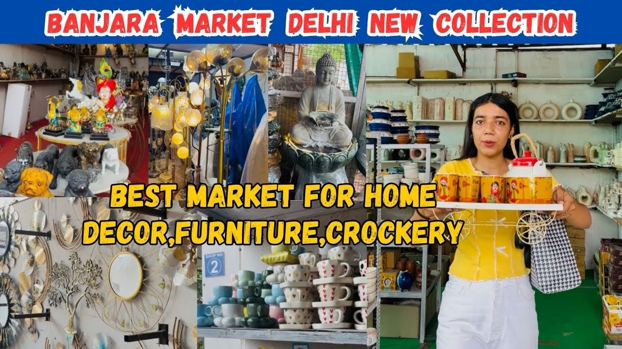 Banjara Market Delhi|Banjara Market Dwarka|Banjara Market Latest Video|Banjara Market Home Decor