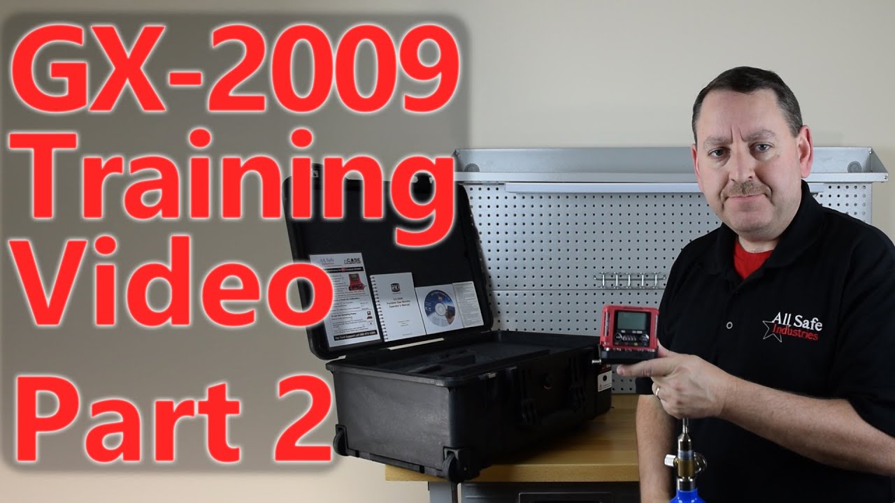 RKI Instruments GX-2009 Training Video - Part 2