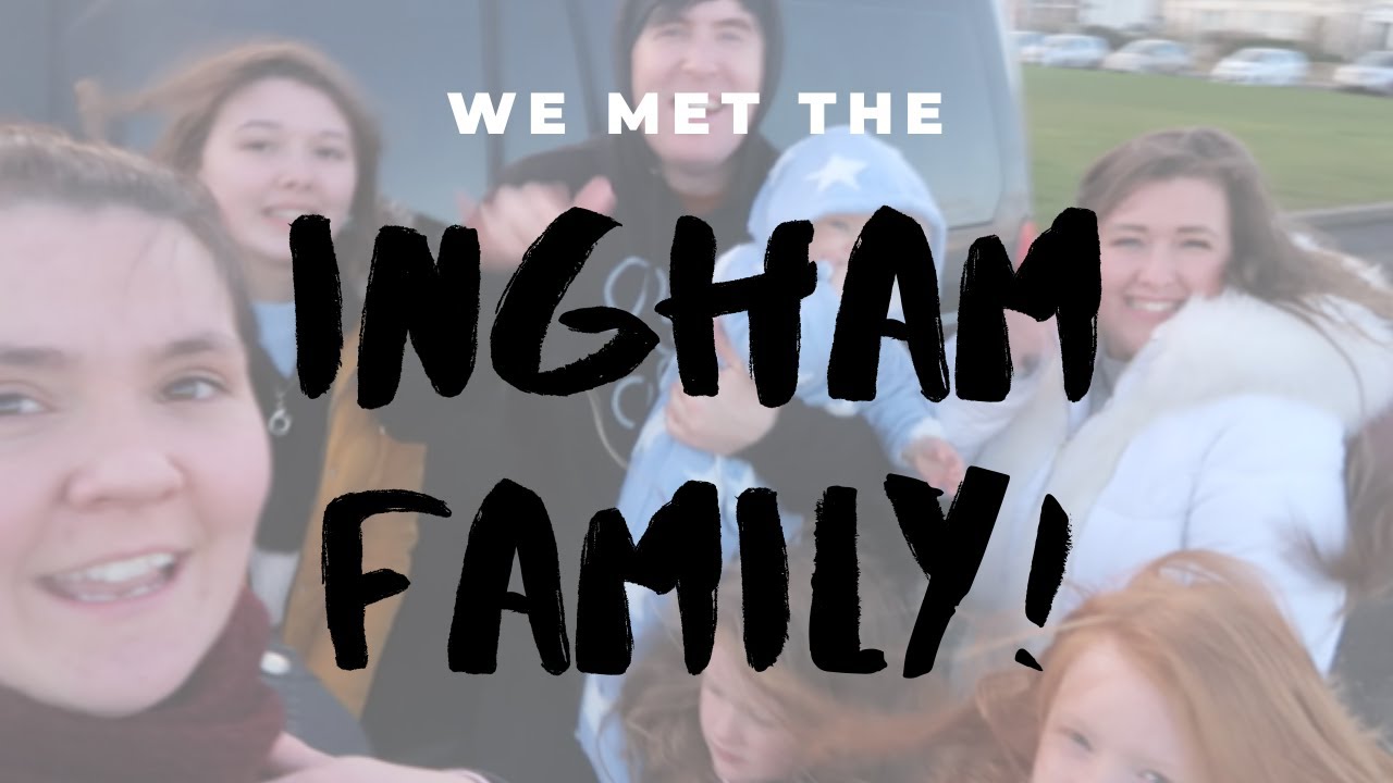 We met the Ingham Family! | Fun in the snow | vlog