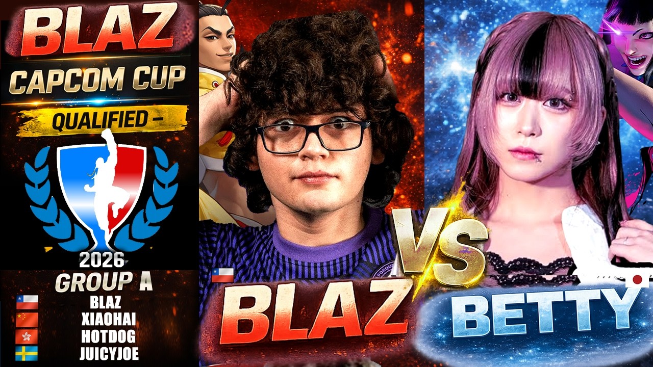 🔥SF6 Capcom CUP Qualified BLAZ (Jamie) vs Betty (Juri)🔥Street Fighter 6