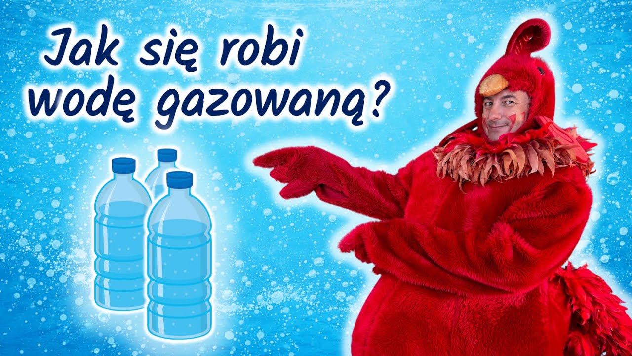 Jak się robi wodę gazowaną? 💧Dzieci pytają, KOGUT RUBIN odpowiada. 