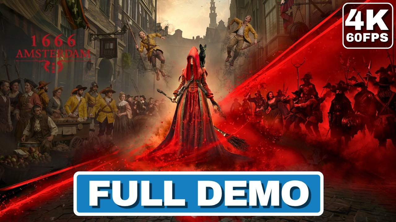 1666: AMSTERDAM Gameplay Walkthrough FULL DEMO [4K 60FPS PC ULTRA] - No Commentary