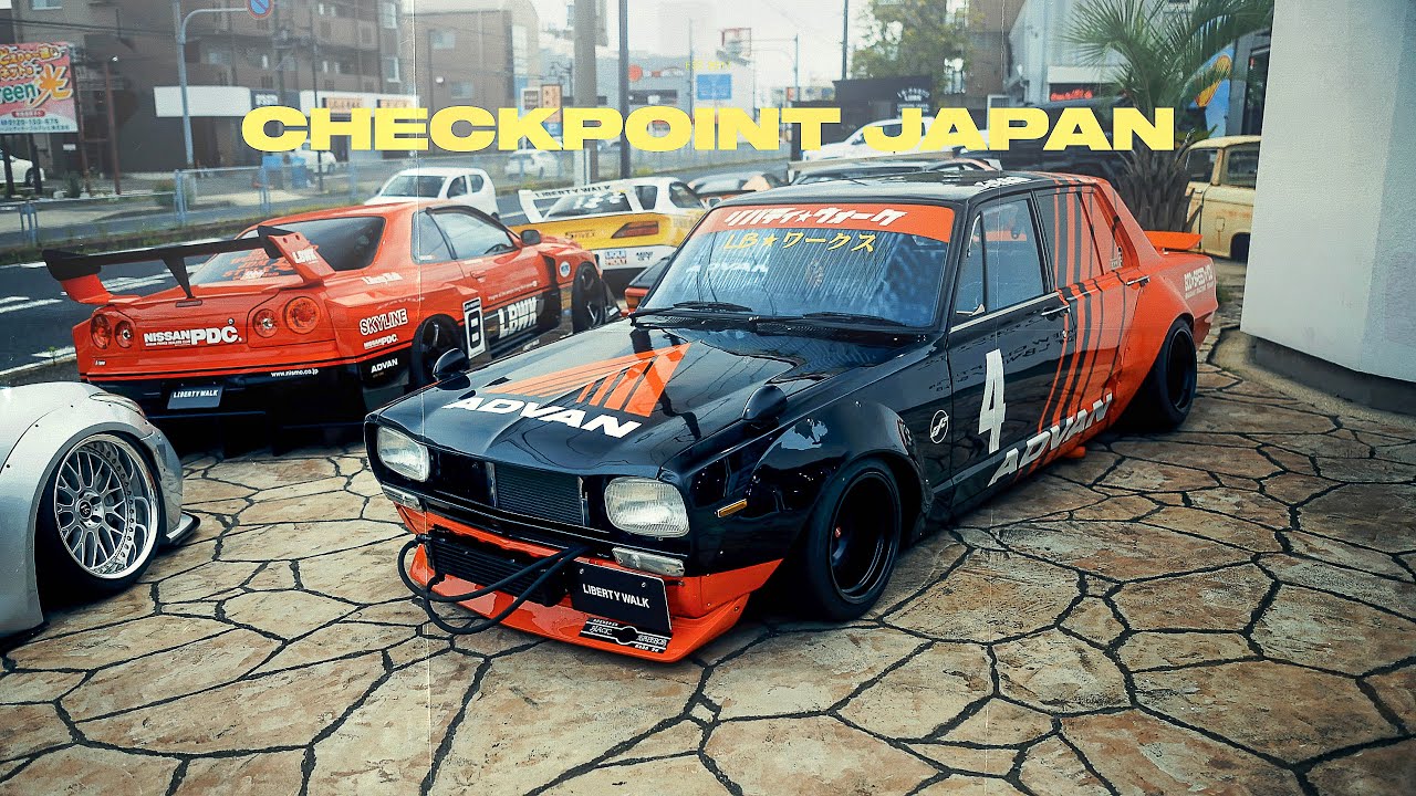 Скрытые автомобили Liberty Walk! | Алекс в Японии (4K)