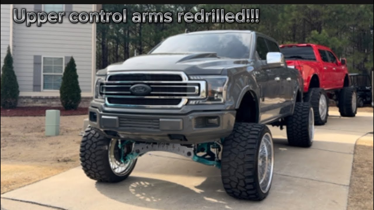 Upper control arm redrill on 2015-2020 f150s 