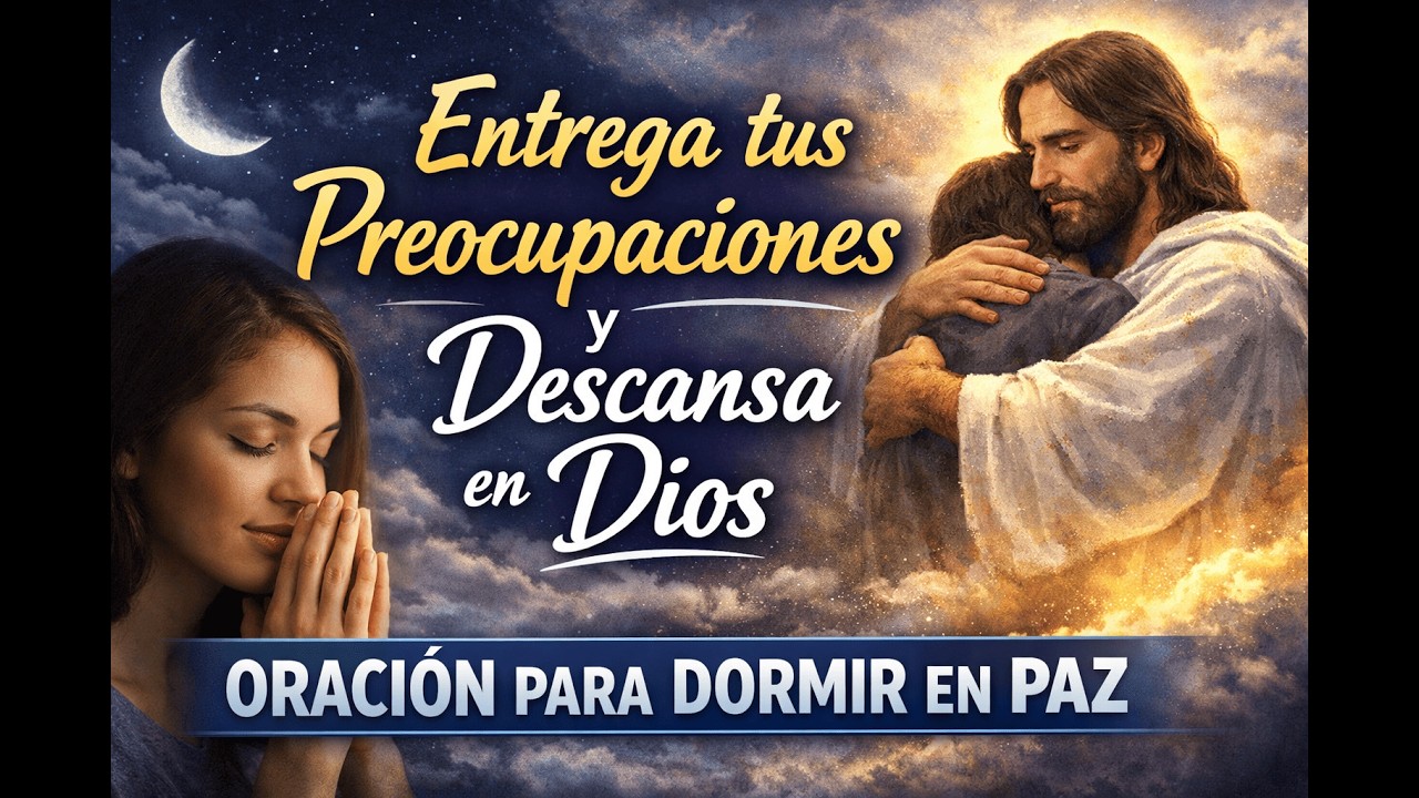 Entrega tus cargas a Dios y descansa en Su paz