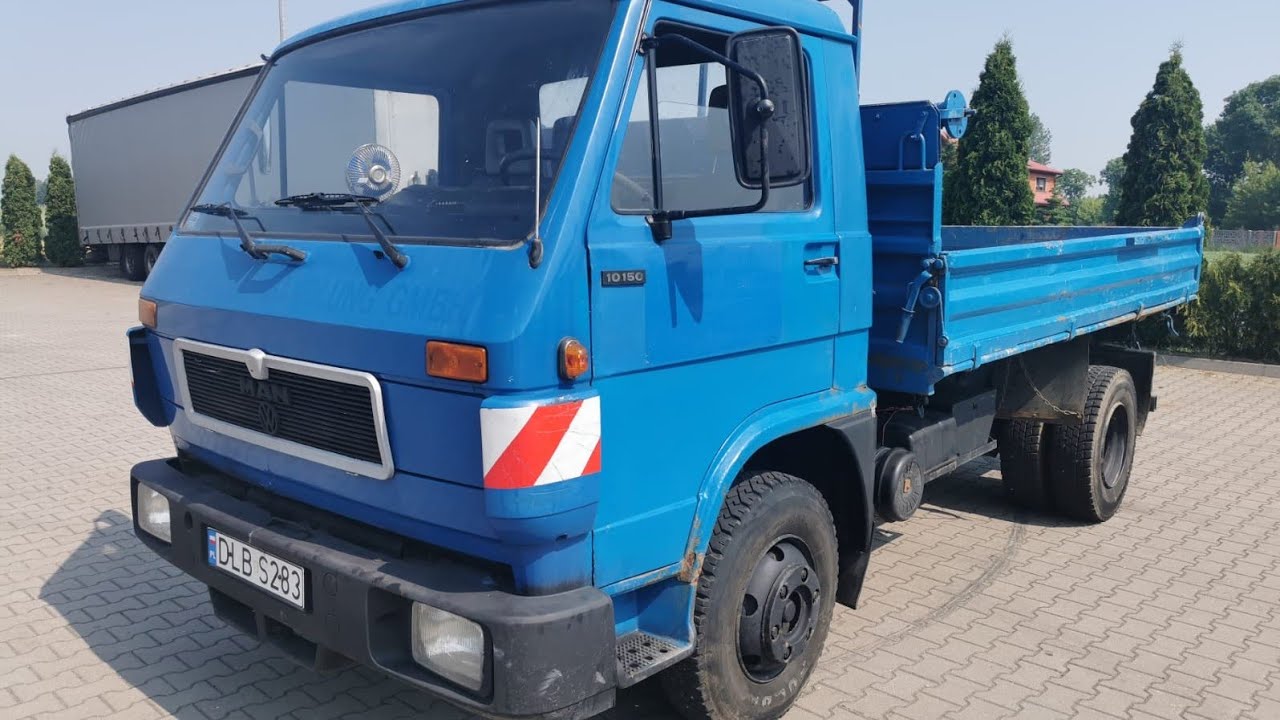 MAN 10.150 , Tipper ,full Steel, Manual