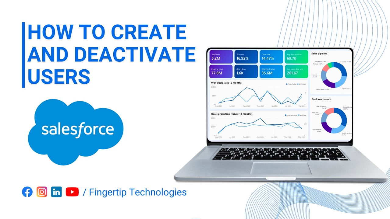 How to Create and Deactivate Users in Salesforce | Full Tutorial | 2026
