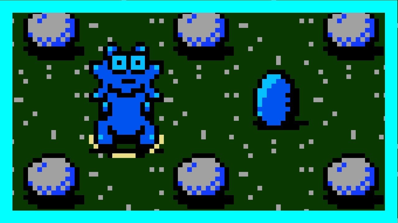 Trog! (NES) video game port | full game session for Expert Mode 🎮