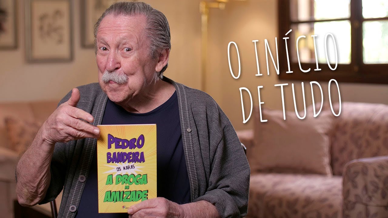 O QUE INSPIROU PEDRO BANDEIRA A ESCREVER SEU LIVRO ‘A DROGA DA AMIZADE’