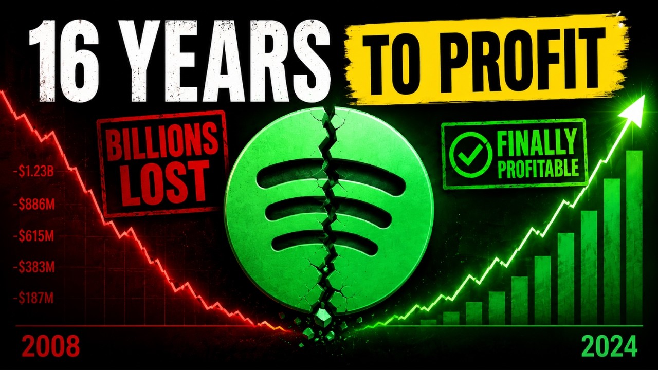 Why Spotify Lost Money for 16 Years Straight