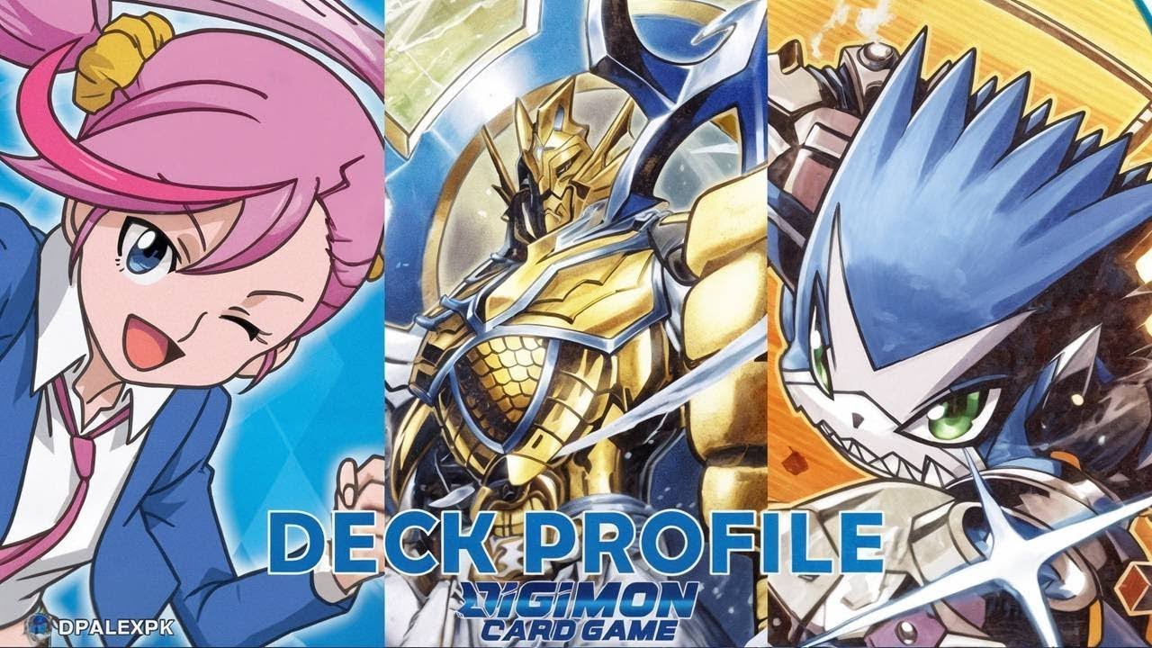 Digimon TCG | Poseidomon E-03 | Deck Profile (BT23)(Actualización)