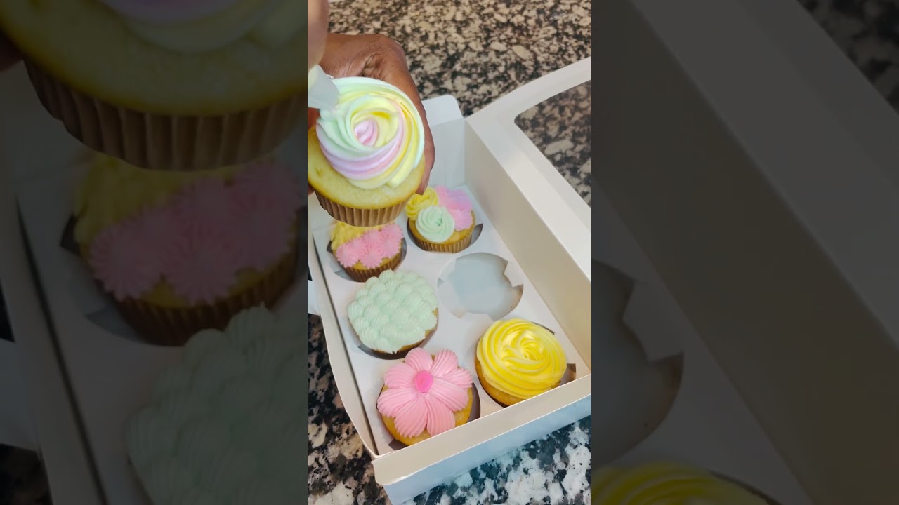 Spring cupcake 