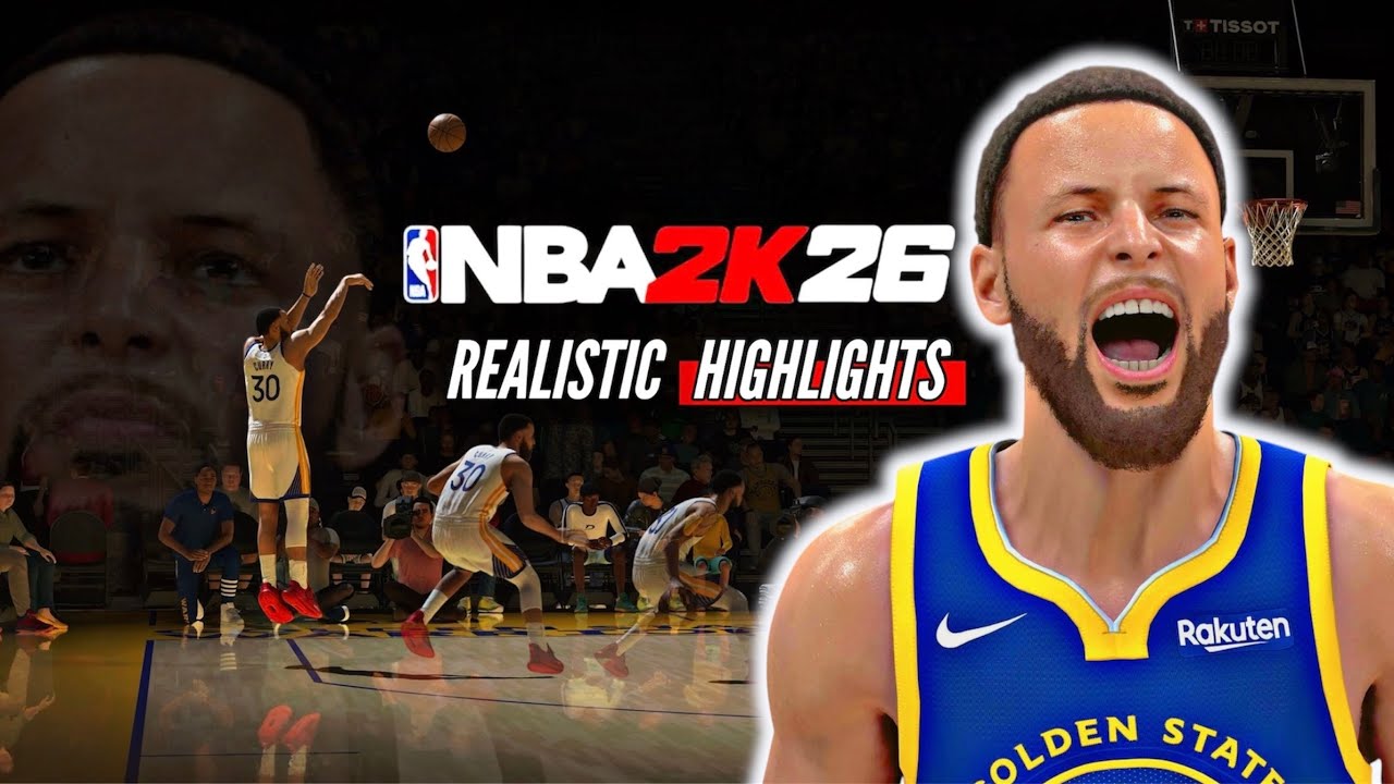 NBA 2K26 Stephen Curry Highlights | Realistic Signature Moves 