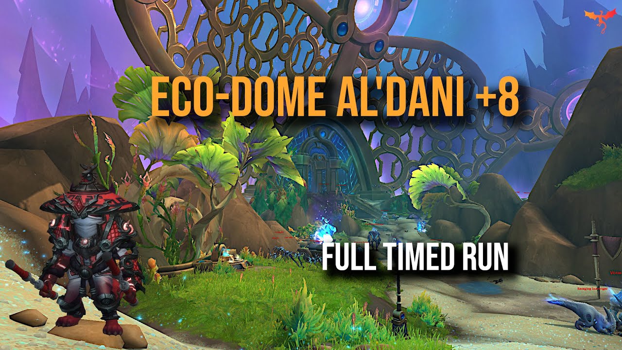 Eco-Dome Al'Dani +8 Full Run | Ascendant and Fortified | WoW The War Within S3 | Brewmaster