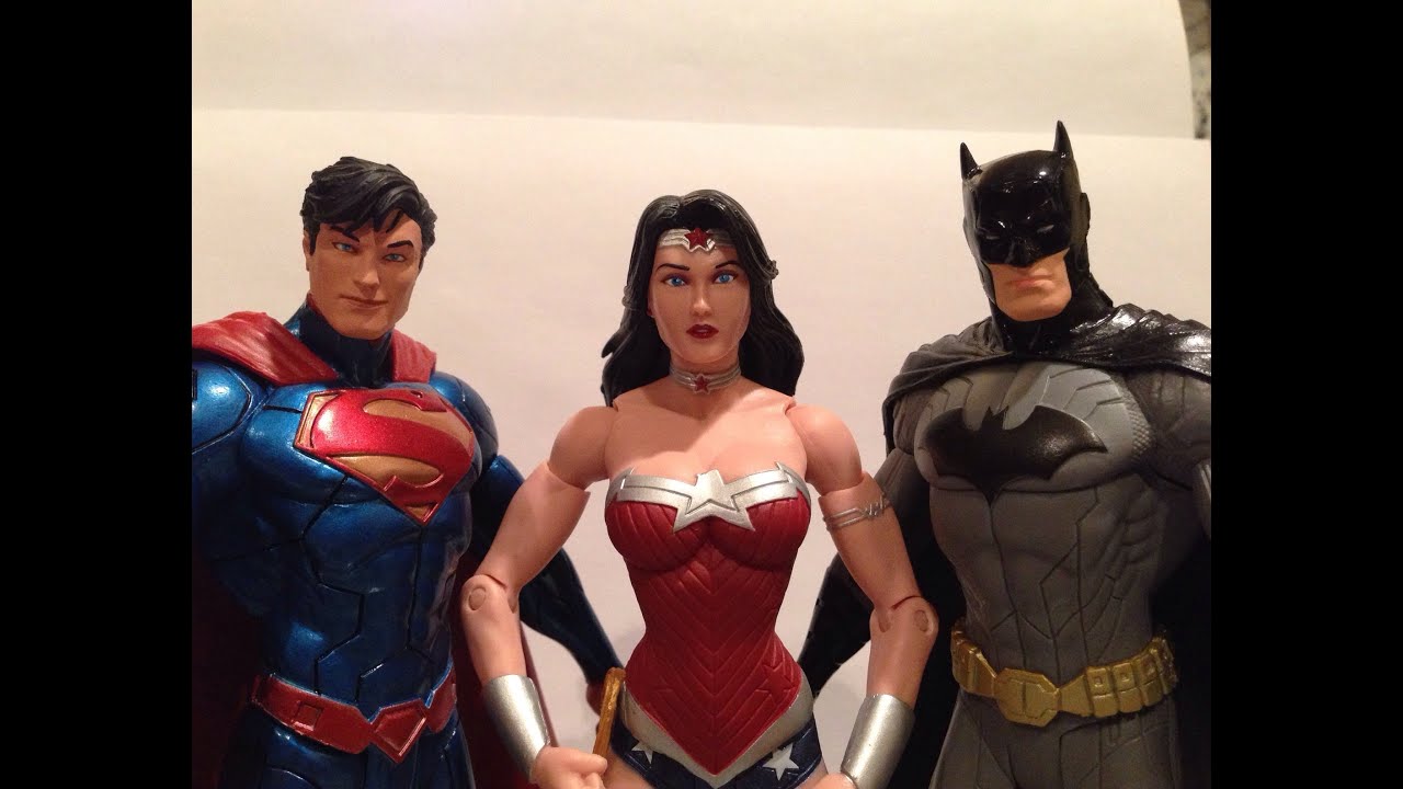 DC Collectibles New 52 Trinity War Figure Set Review