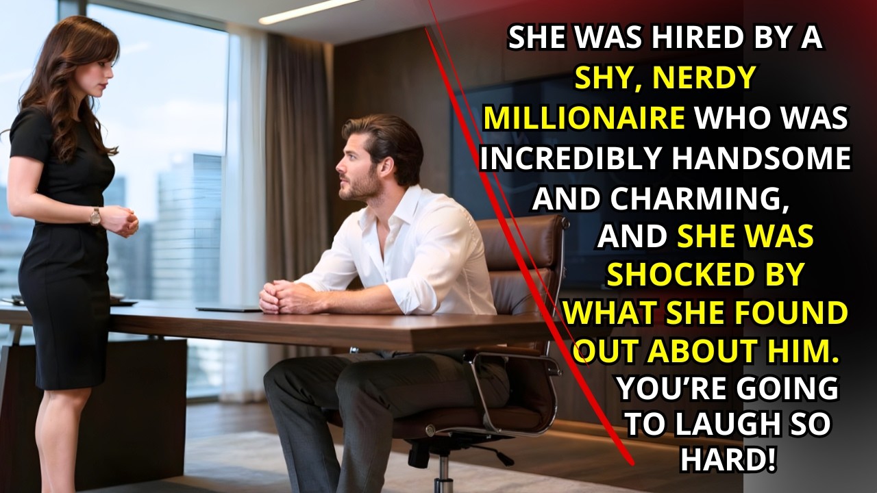 The Handsome, Shy Businessman Couldn’t Hide His Longing Looks For His Assistant...