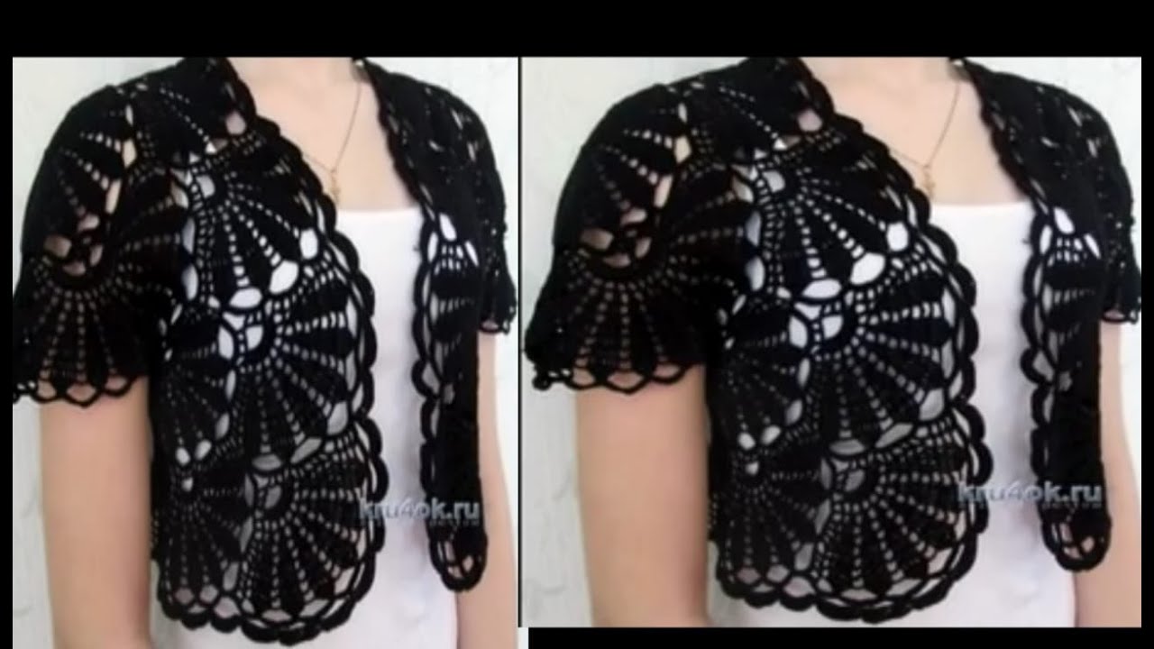 crochet jacket/shawl knitting by||allfashiontips