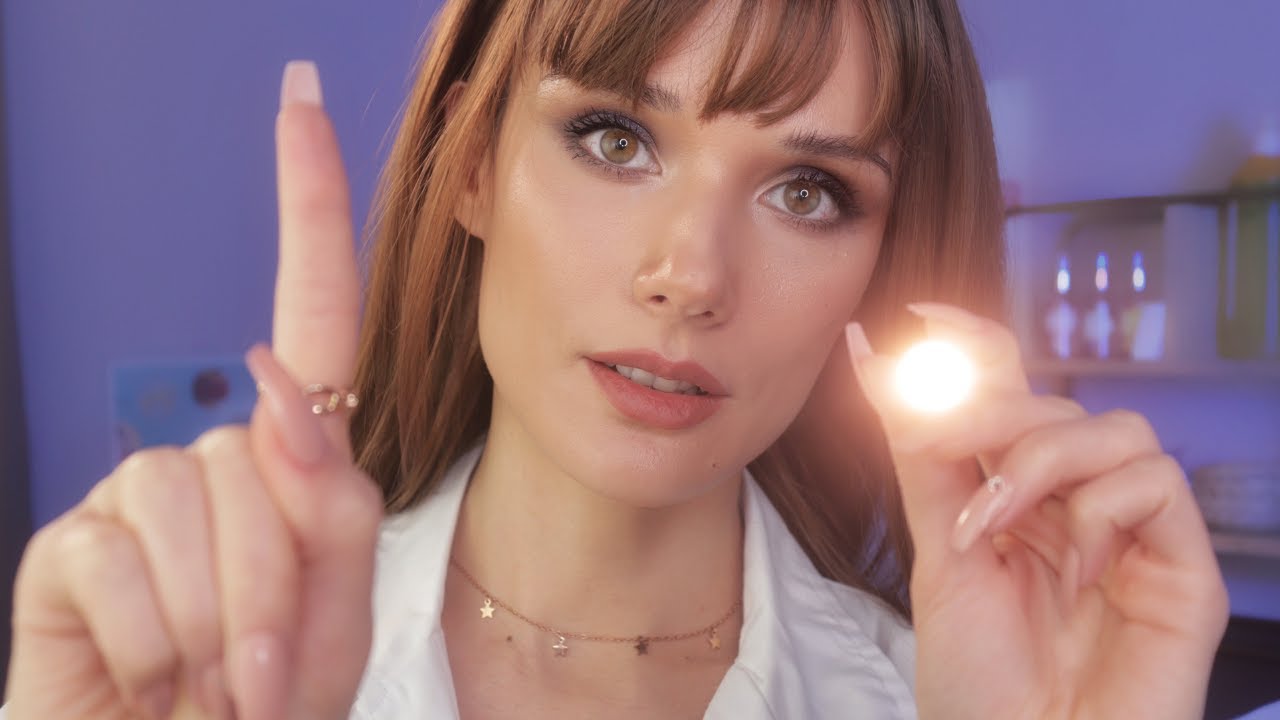 ASMR: Cranial Nerve Examination - Traditional Role Play - Relaxing Personal Attention