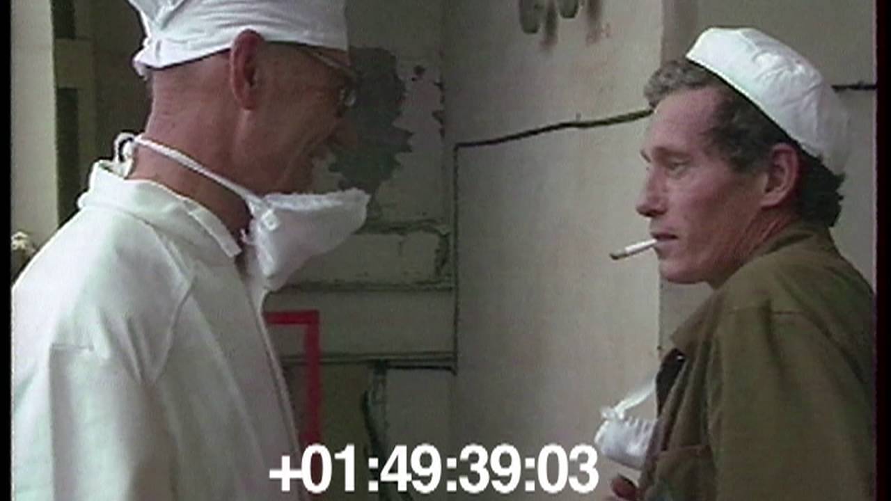 1986. На даху ЧАЕС. Роботи 