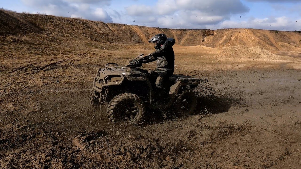 Podjazdy i błoto 💪Polaris Sportsman 570 Kymco MXU 700 CF moto 520