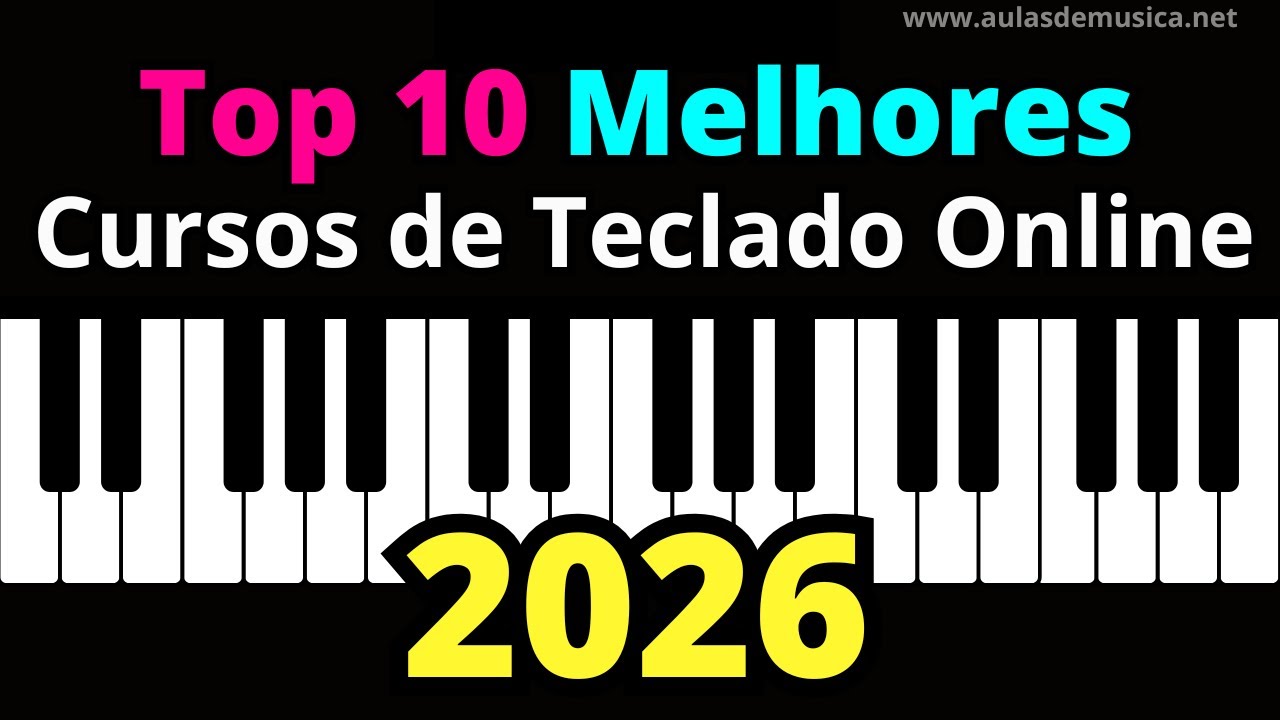 Melhores Cursos de Teclado  Online [ ATUALIZADO ] 2026
