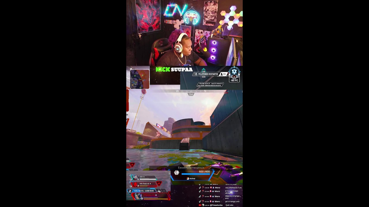 ACTIVO EN EL APEX RANKS  probando cualquier arma